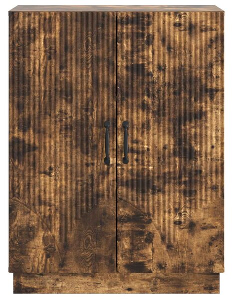 VidaXL Széf Füstös Tölgy 66 x 34,5 x 87 cm Szerelt Fa