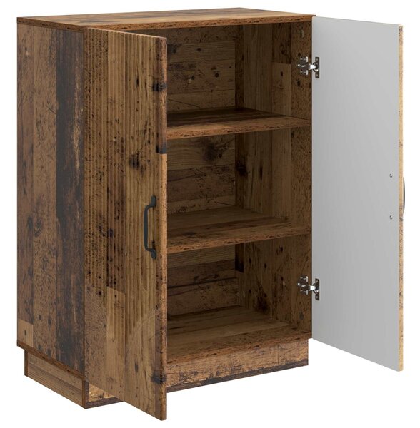 VidaXL Széf Antik Fa 66 x 34,5 x 87 cm Szerelt Fa