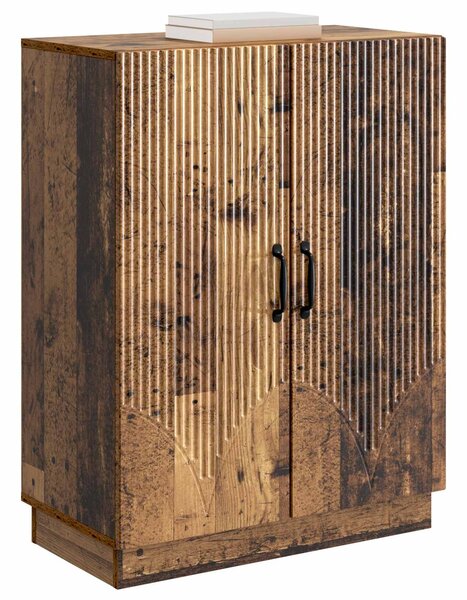VidaXL Széf Antik Fa 66 x 34,5 x 87 cm Szerelt Fa
