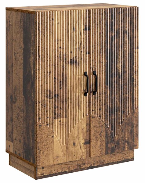 VidaXL Széf Antik Fa 66 x 34,5 x 87 cm Szerelt Fa