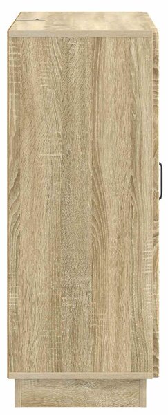 VidaXL Széf fiókkal Sonoma Tölgy 66 x 34,5 x 87 cm Szerelt Fa