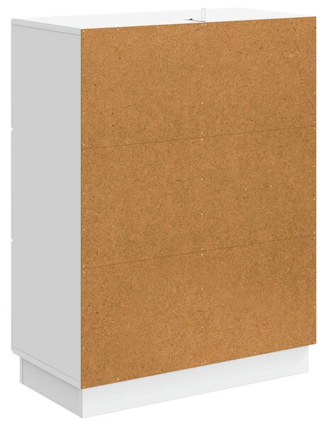 VidaXL Széf Fehér 66 x 34,5 x 87 cm Szerelt Fa