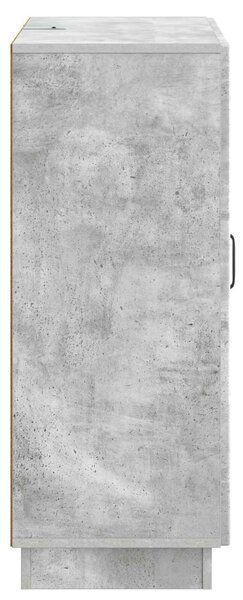 VidaXL Széf fiókkal Betonszürke 66 x 34,5 x 87 cm Szerelt Fa
