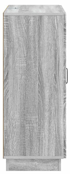 VidaXL Széf fiókkal Szürke Sonoma 66 x 34,5 x 87 cm Szerelt Fa