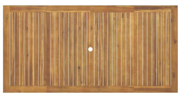 Akácfa Kerti Étkezőgarnitúra - 7 részes - 200x100cm