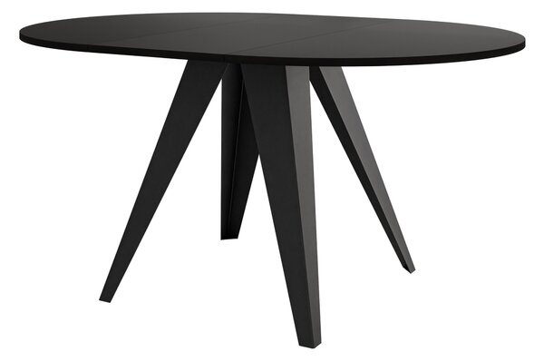 Asztal Oswego 175, 76cm, Fekete