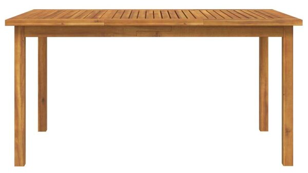 Akácfa Kerti Étkezőgarnitúra - 5 Fős - 150x90 cm