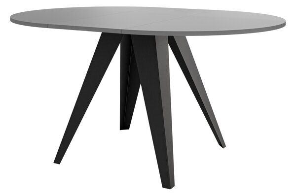 Asztal Oswego 175, 76cm, Grafit, Fekete