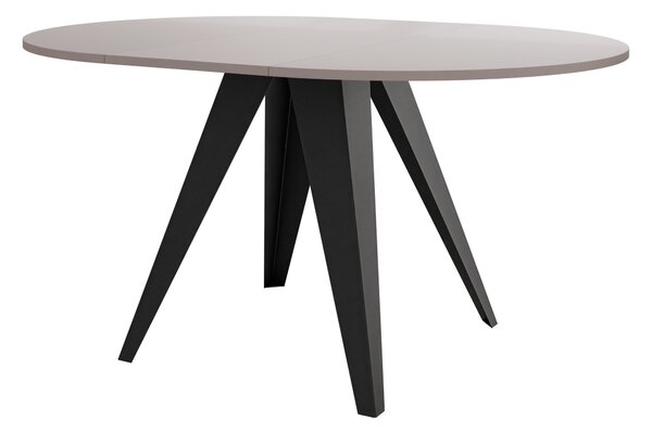 Asztal Oswego 175, 76cm, Kasmír, Fekete