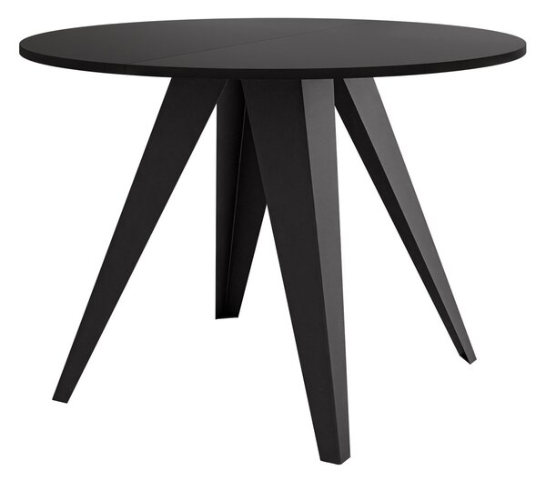 Asztal Oswego 175, 76cm, Fekete