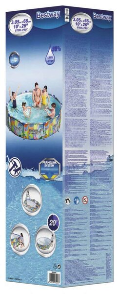Bestway Steel Pro Tropical Medence - 305 cm