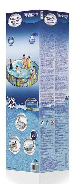 Bestway Steel Pro Tropical Medence - 305 cm