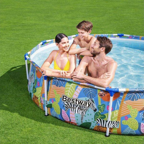 Bestway Steel Pro Tropical Medence - 305 cm