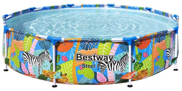 Bestway Steel Pro Tropical Medence - 305 cm