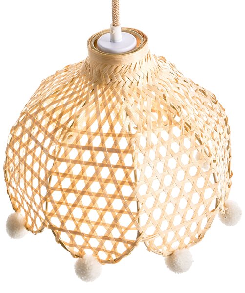 Függőlámpa MANYAME Rattan Természetes