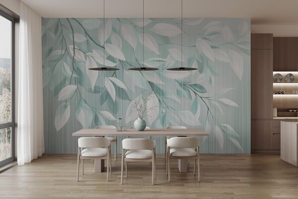 Fotótapéta Lógó faág, Természet fotótapéta, Fotótapéta természet levelek, w04903v1 : Uwalls.hu