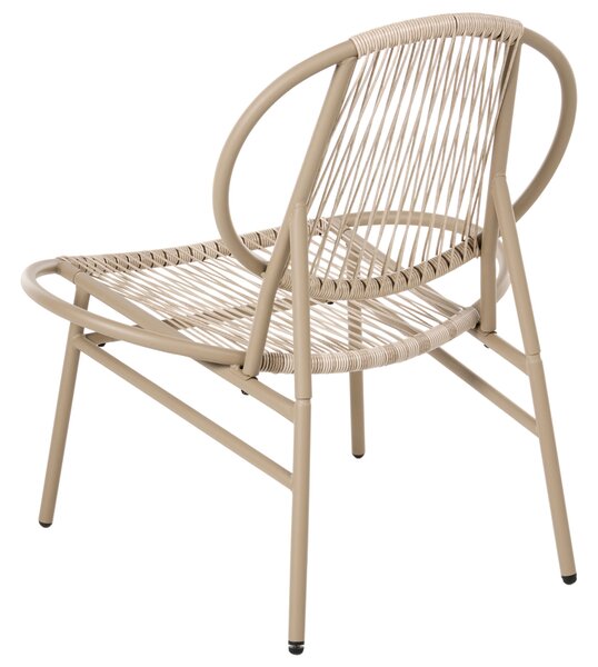 Bisztrószett OVARO PE Rattan Bézs