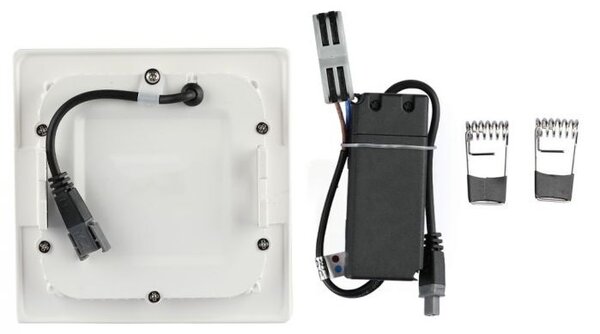 Beépíthető négyszög LED panel 24W ALU