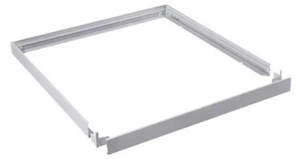 Műanyag lapraszerelt mennyezeti rögzítő keret 60x60cm LED panelhez