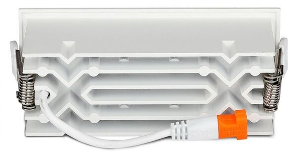 Beépíthető fehér négyszög LED lámpa 12W 12° SAMSUNG chipek CRI90