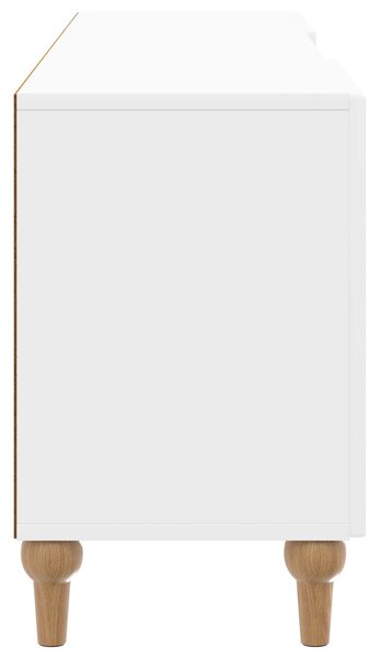 VidaXL Magasfényű fehér TV szekrény 150 x 31 x 50 cm Feldolgozott fa