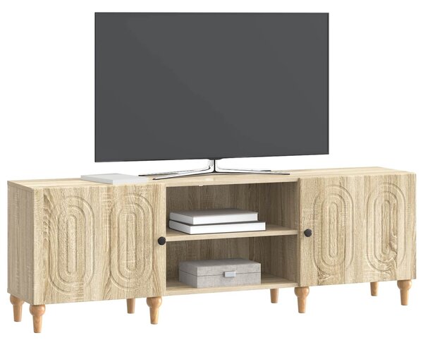 VidaXL TV szekrény Sonoma tölgy 150 x 31 x 50 cm Feldolgozott fa