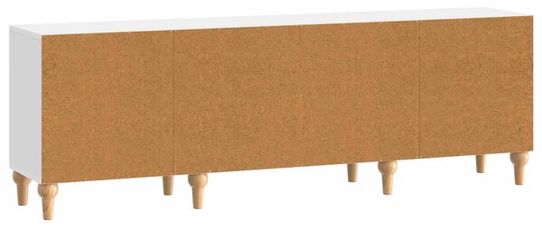 VidaXL Magasfényű fehér TV szekrény 150 x 31 x 50 cm Feldolgozott fa