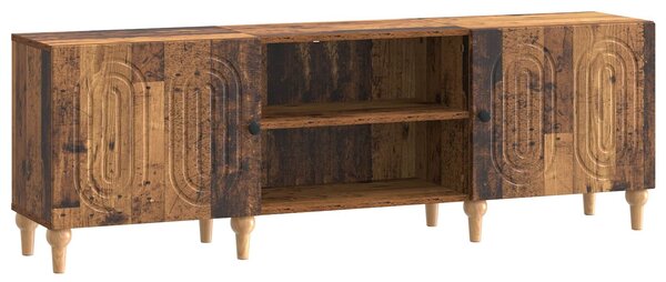 VidaXL TV szekrény öregített fa hatású 150 x 31 x 50 cm szerelt fa