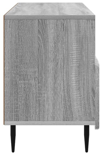 VidaXL TV szekrény Sonoma szürke 102 x 34,5 x 50 cm Feldolgozott fa