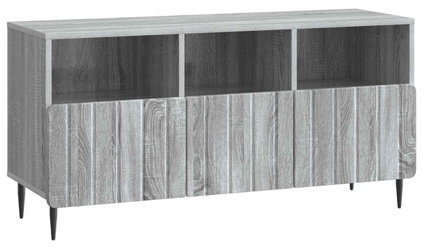 VidaXL TV szekrény Sonoma szürke 102 x 34,5 x 50 cm Feldolgozott fa