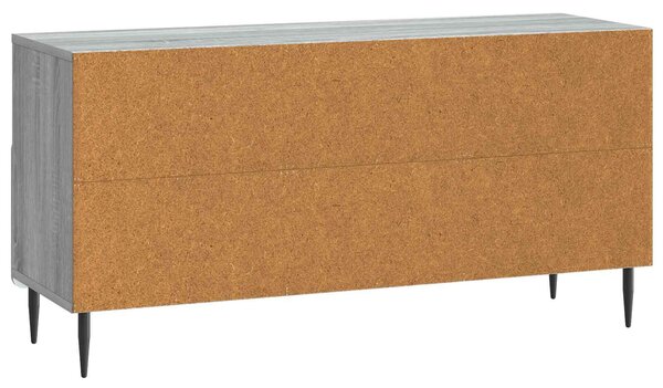 VidaXL TV szekrény Sonoma szürke 102 x 34,5 x 50 cm Feldolgozott fa