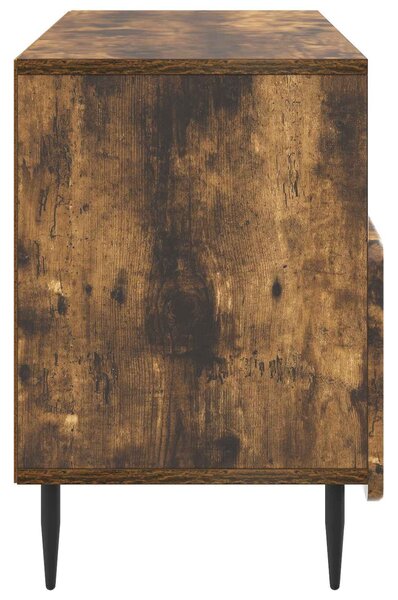VidaXL TV szekrény füstös tölgy 102 x 34,5 x 50 cm, szerelt fa