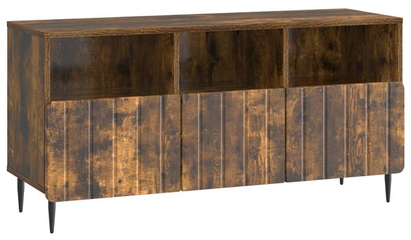 VidaXL TV szekrény füstös tölgy 102 x 34,5 x 50 cm, szerelt fa