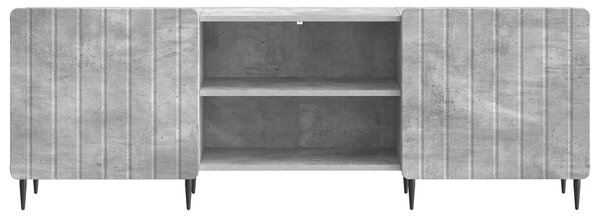 VidaXL TV szekrény Betonszürke 150 x 31 x 52 cm Feldolgozott fa