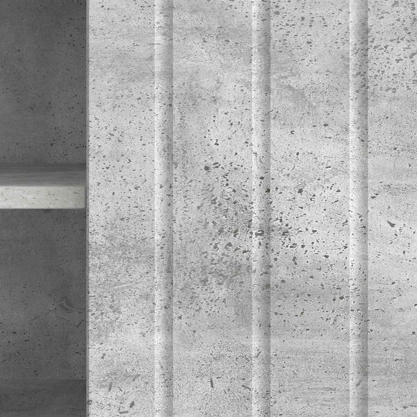 VidaXL TV szekrény Betonszürke 150 x 31 x 52 cm Feldolgozott fa