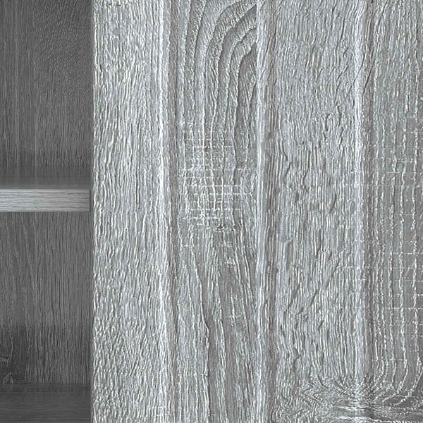 VidaXL TV szekrény Sonoma szürke 150 x 31 x 52 cm Feldolgozott fa