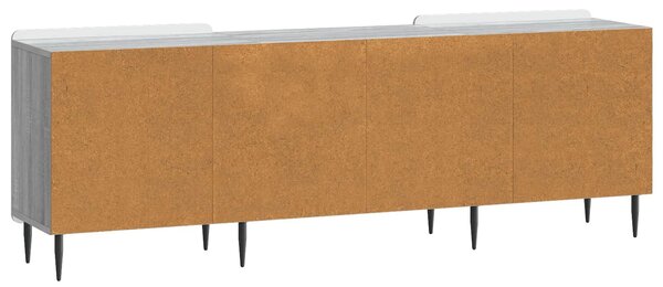 VidaXL TV szekrény Sonoma szürke 150 x 31 x 52 cm Feldolgozott fa