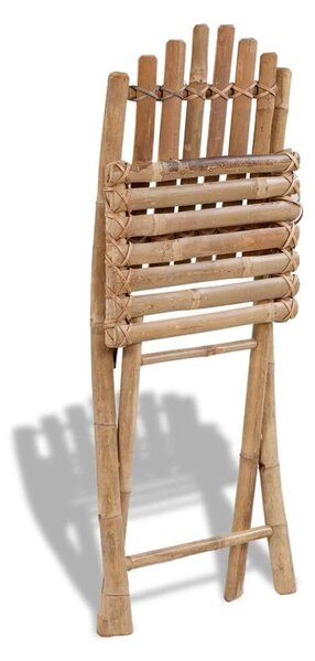 VidaXL Bambusz Kertbútor Szett - 5 részes