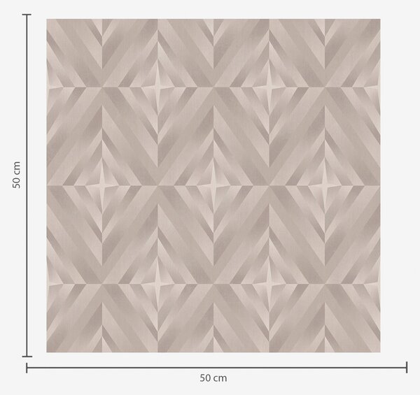 Tapéta Meleg bézs árnyalatú, nyilakkal ellátott geometrikus négyzetek, Absztrakt tapétá, a00982 : Uwalls.hu