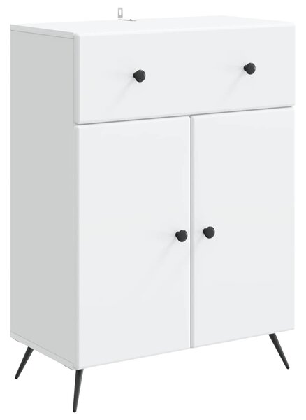 VidaXL Széf Fehér 66 x 34,5 x 90 cm Szerelt Fa