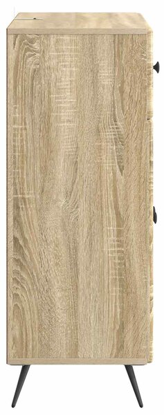 VidaXL Széf Sonoma Tölgy 66 x 34,5 x 90 cm Szerelt Fa