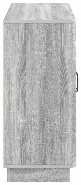 VidaXL Széf Szürke Sonoma 89 x 34,5 x 77 cm Szerelt Fa