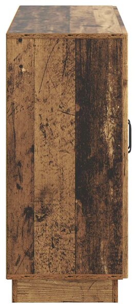 VidaXL Széf Antik Fa 89 x 34,5 x 77 cm Szerelt Fa