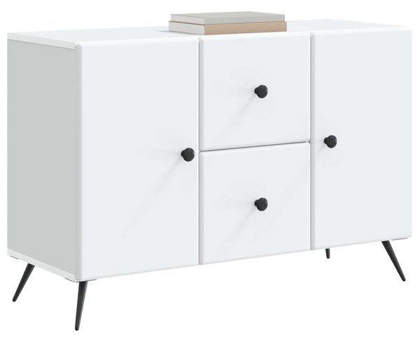 VidaXL Széf Fehér 89 x 34,5 x 60 cm Szerelt Fa