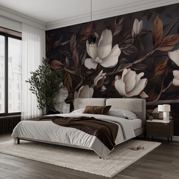 Fotótapéta Elegáns faág, Fotótapéta virágok és növények, w04950 : Uwalls.hu