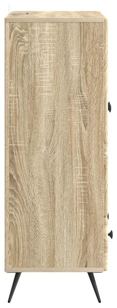 VidaXL Széf Sonoma Tölgy 66 x 34,5 x 95 cm Szerelt Fa