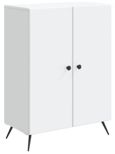 VidaXL Széf Fehér 66 x 34,5 x 90 cm Szerelt Fa