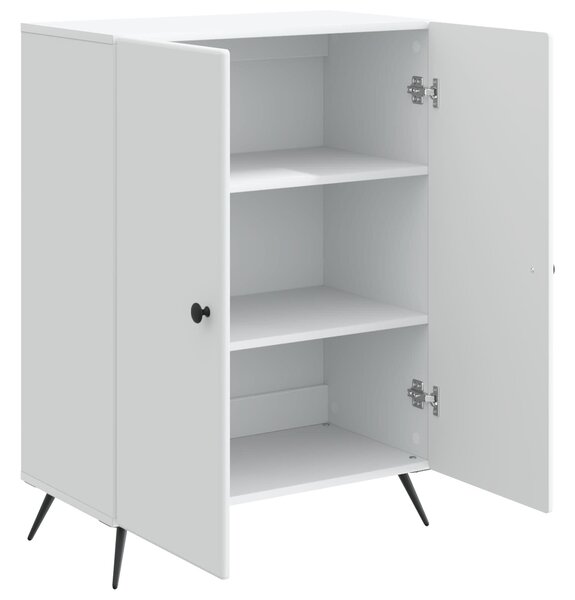 VidaXL Széf Fehér 66 x 34,5 x 90 cm Szerelt Fa