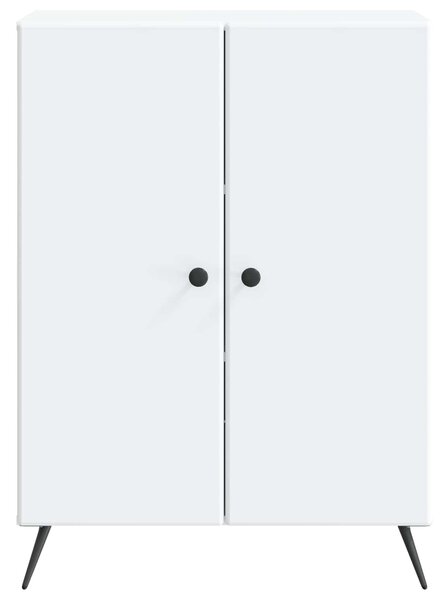 VidaXL Széf Fehér 66 x 34,5 x 90 cm Szerelt Fa