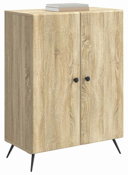 VidaXL Széf Sonoma Tölgy 66 x 34,5 x 90 cm Szerelt Fa